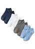 Calzini per sneakers con cotone biologico (pacco da 8 paia), bonprix