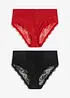 Slip alto (pacco da 2), bonprix
