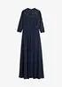 Abito lungo con pizzo, bonprix