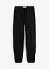 Pantaloni cargo elasticizzati con elastico in vita, regular fit, bonprix