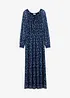 Abito lungo in mesh, bonprix