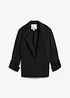 Blazer in felpa di misto viscosa, bonprix