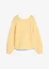 Cardigan double face con laccetti, bonprix