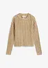 Maglione oversize in puro cotone, bonprix