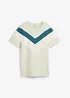 T-shirt con cotone biologico, slim fit, bonprix