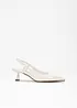 Décolleté slingback, bonprix