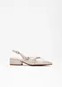 Décolleté slingback, bonprix