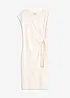 Abito di jersey in misto cotone elasticizzato con nodo al lato, bonprix