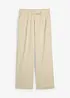 Pantaloni con pinces a vita alta, bonprix