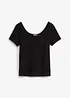 T-shirt con scollatura profonda sulla schiena, bonprix