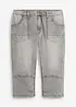 Jeans a pinocchietto elasticizzati regular fit, straight, bonprix