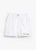 Shorts in felpa con ricami, bonprix