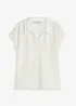 Polo con pizzo, bonprix