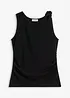 Top in jersey con dettaglio attorcigliato, bonprix