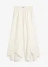 Pantaloni cropped con spacco, bonprix