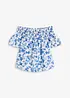 Camicetta con spalle scoperte, bonprix