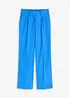 Pantaloni a palazzo in fresco misto lino, bonprix
