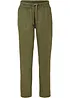 Pantaloni con elastico in vita in misto lino leggero, bonprix