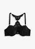 Reggiseno con coppe preformate, allacciatura sul davanti e ferretto, bonprix