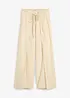 Pantaloni a palazzo in misto lino fresco, bonprix
