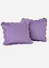 Copricuscino con orlo decorativo, bonprix
