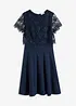 Abito midi con pizzo, bonprix