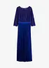 Abito di chiffon con pizzo e gonna plissettata, bonprix