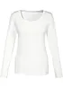 Maglia a maniche lunghe in puro cotone biologico, bonprix