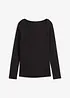 Maglia a maniche lunghe in puro cotone biologico, bonprix