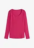 Maglia a maniche lunghe in puro cotone biologico, bonprix