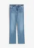 Jeans straight, vita media, bonprix