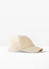 Cappello con visiera in puro lino, bonprix