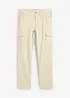 Pantaloni cargo elasticizzati slim fit, straight, bonprix