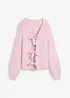 Cardigan double face con laccetti, bonprix