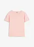 T-shirt in maglia fine di cotone, bonprix