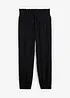 Pantaloni in mussola con cinta in lavorazione smock, bonprix
