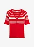 Maglione in filato fine con bottoni decorativi, bonprix