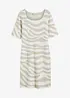 Abito in maglia jacquard, bonprix