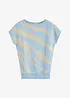 Maglione in filato fine con fili glitterati, bonprix