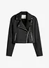Giacca cropped in similpelle, bonprix