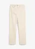 Jeans straight, vita media, bonprix