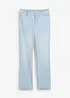 Jeans straight, vita media, bonprix