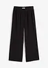 Pantaloni culotte in misto viscosa morbido, bonprix