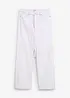 Jeans wide leg con cintura, vita media, bonprix