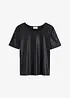Maglia in materiale lucido, bonprix