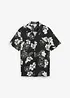 Camicia a maniche corte in viscosa, bonprix