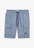 Bermuda cargo con elastico in vita, regular fit, bonprix