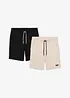 Bermuda in felpa (pacco da 2), bonprix