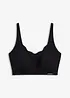 Reggiseno t-shirt imbottito laser cut senza ferretto Feel Comfort, bonprix
