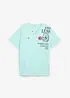 T-shirt serafino in puro cotone biologico, bonprix